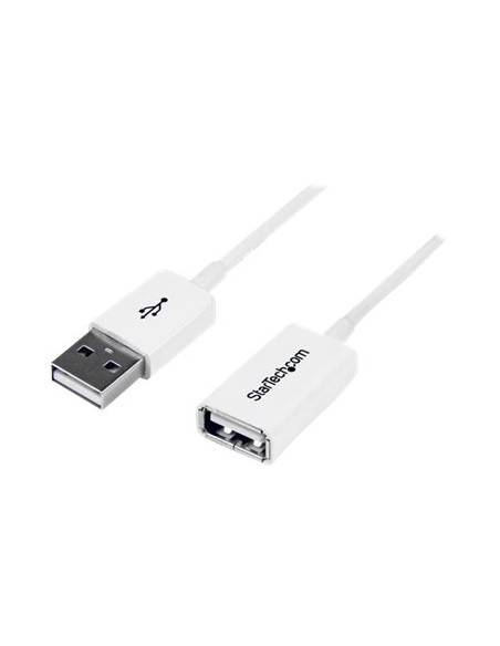 CABLE STARTECH USB MACHO / USB HEMBRA 1M WHITE