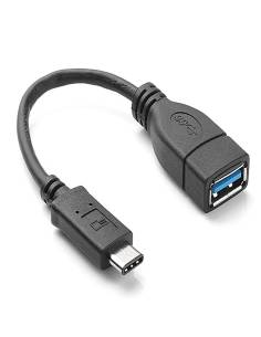 CABLE KABLEX OTG USB HEMBRA / USB-C BLACK