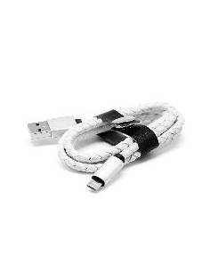 CABLE KABLEX USB MACHO / MICRO USB B MACHO 1M LEATHER...