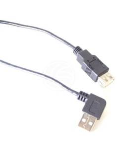 CABLE KABLEX USB MACHO ACODADO / USB HEMBRA 0.2M
