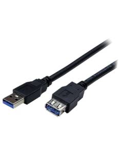 CABLE STARTECH USB 3.0 MACHO / USB HEMBRA 1M BLACK