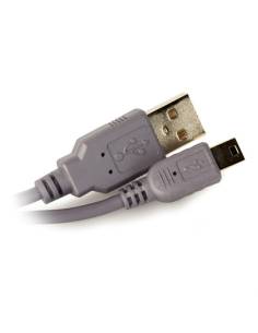 CABLE KABLEX USB MACHO / MINI USB B MACHO 0.25M GREY