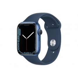 Apple Watch Serie 7 GPS 45MM Blue  Aluminium + Correa Abyss Blue Sport