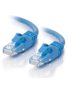CABLE C2G RED RJ45 CAT 6A 0.5M BLUE