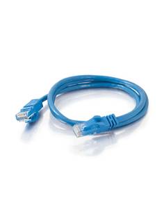 CABLE C2G RED RJ45 CAT 6A 0.5M BLUE 2