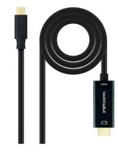 CABLE NANOCABLE USB-C MACHO / HDMI MACHO 1.8M