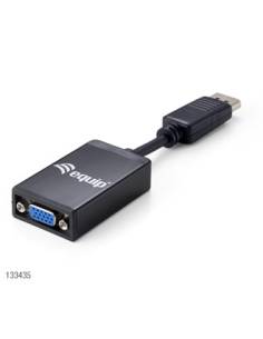 ADAPTADOR EQUIP DISPLAYPORT MACHO / VGA HEMBRA BLACK