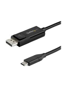 CABLE STARTECH USB-C MACHO / DISPLAYPORT MACHO 4K 2M BLACK