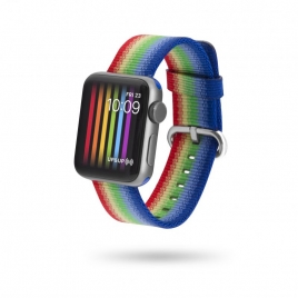 Correa Unotec para Apple Watch 38/40MM Nylon Multicolor Ymca