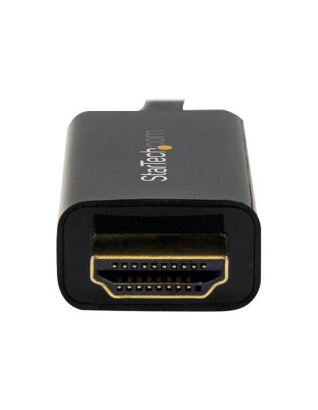 CABLE STARTECH DISPLAYPORT MACHO / HDMI MACHO 5M ULTRA HD 4K BLACK