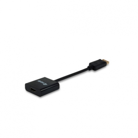 Adaptador Equip DisplayPort Macho / HDMI Hembra Black