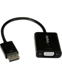 ADAPTADOR STARTECH DISPLAYPORT MACHO / VGA HEMBRA BLACK 