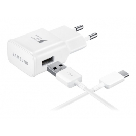 Cargador USB Samsung 15V 2A + Cable USB-C White para Casa