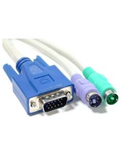 CABLE KABLEX SVGA 15 MACHO / 15 MACHO + TEC PS2 + RAT PS2...