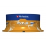 DVD-R Verbatim 4.7GB 16X Lata 25U
