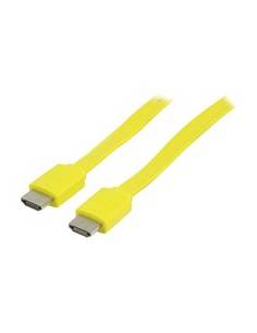 CABLE KABLEX HDMI 1.4 MACHO / HDMI MACHO 2M 3D YELLOW
