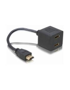 ADAPTADOR KABLEX HDMI 19 MACHO / 2X HDMI 19 HEMBRA 0.3M