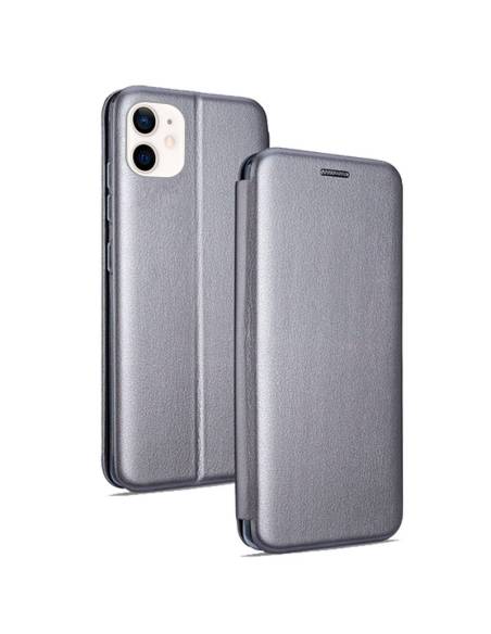 FUNDA MOVIL COOL FLIP COVER ELEGANCE SILVER IPHONE 12 MINI