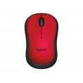 Mouse Logitech Wireless M220 Silent red