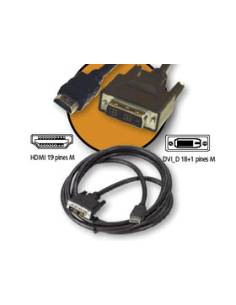 CABLE KABLEX HDMI MACHO / DVI 18+1 MACHO 1M