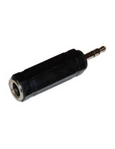 ADAPTADOR KABLEX AUDIO JACK 6.3MM HEMBRA / JACK 3.5MM MACHO