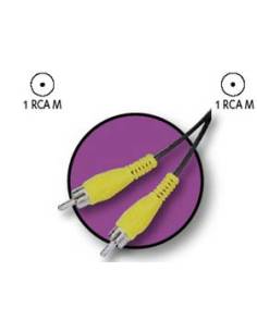 CABLE KABLEX 1 RCA MACHO / 1 RCA MACHO 1.5M