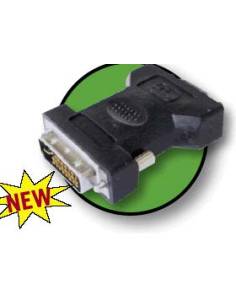 ADAPTADOR KABLEX DVI 24+5 MACHO / SVGA 15 HEMBRA