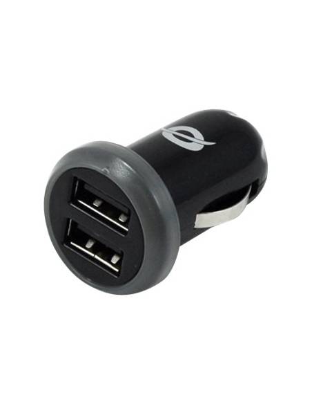 CARGADOR USB CONCEPTRONIC 5V 2XUSB PARA COCHE