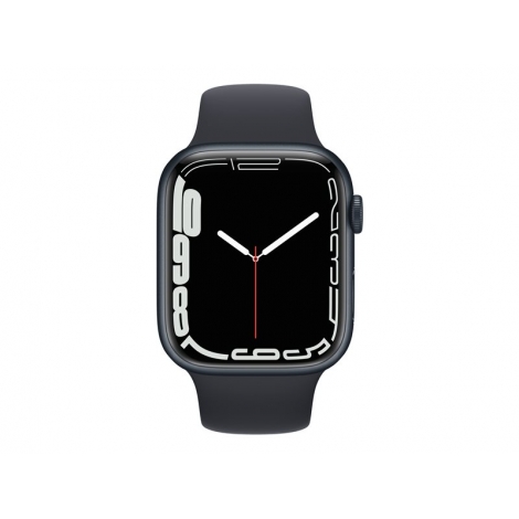 Apple Watch Serie 7 GPS 45MM Midnight Aluminium + Correa Midnight Sport