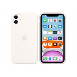 Funda iPhone 11 Apple Silicone Case White