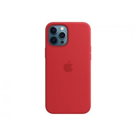 Funda iPhone 12 PRO MAX Apple Silicona red MagSafe