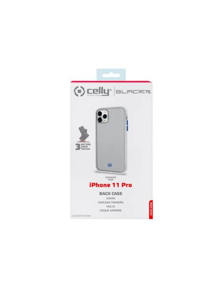 FUNDA MOVIL BACK COVER CELLY GLACIER WHITE IPHONE 11 PRO