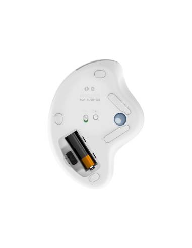 MOUSE LOGITECH TRACKBALL WIRELESS ERGO M575 WHITE