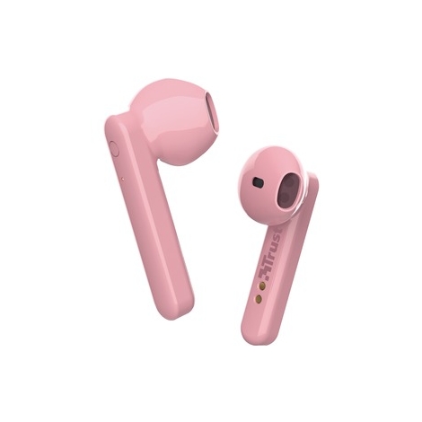 Auricular IN-EAR + MIC Trust Primo Touch Bluetooth Pink