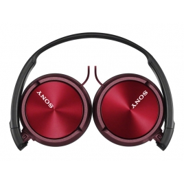 Auricular Sony MDR-ZX310 red