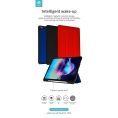 Funda Tablet Devia Leather Pencil Slot Blue para iPad 10.2" 2019 2020