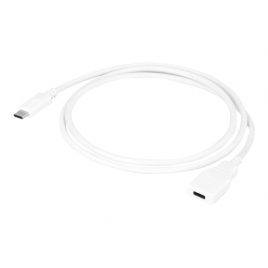 Cable Urban Factory USB-C Macho / USB-C Hembra 1M White