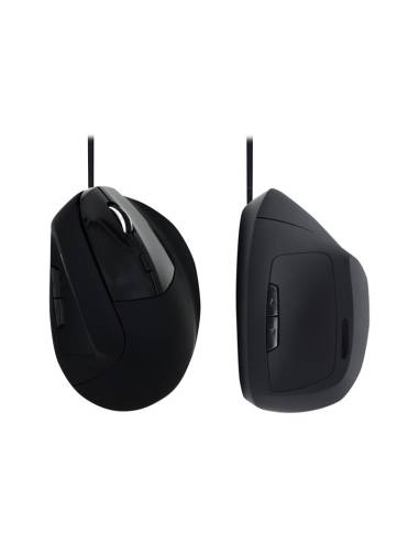 MOUSE EWENT ERGONOMICO VERTICAL 1800DPI USB BLACK