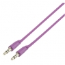 Cable Kablex Audio Jack 3.5MM Macho / Jack 3.5MM Macho 1M Purple