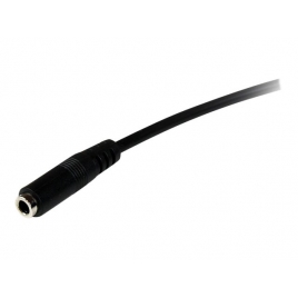 Cable Startech Audio Jack 3.5MM Macho / Jack 3.5MM  Hembra 4P 1M