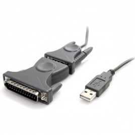 Cable Startech USB / Serie DB9 DB25
