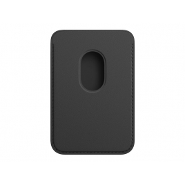 Cartera de Piel Apple con MagSafe Black para iPhone 12 / 12 Mini / 12 PRO / 12 PRO MAX