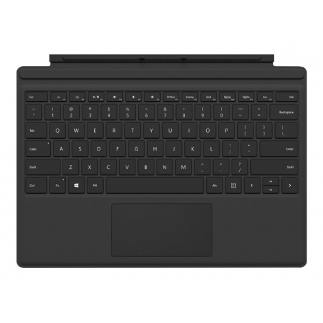Teclado Microsoft Surface 4 / 5 PRO 12.3" Type Cover Black Portugues
