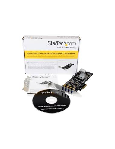 CONTROLADORA PCIE STARTECH USB 3.0 4P EXT