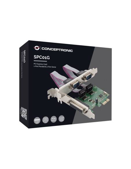 CONTROLADORA PCIE CONCEPTRONIC 1P PARALELO 2P SERIE