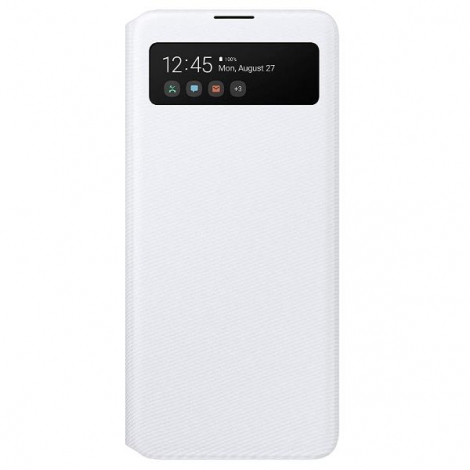 Funda Movil Samsung S View Wallet Cover White para Samsung Galaxy A32