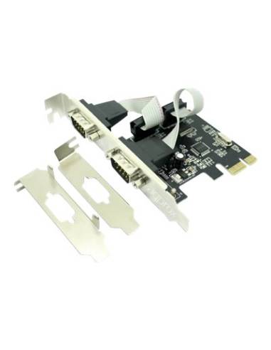 CONTROLADORA APPROX PCIE 2 SERIE + BRACKET LP