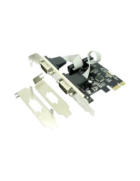 CONTROLADORA APPROX PCIE 2 SERIE + BRACKET LP