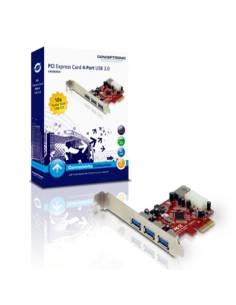 CONTROLADORA CONCEPTRONIC USB 3.0 3P EXT + 1P INT PCIE