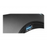 Soporte Auricular Mars Gaming Mhhpro USB 2X3.0 LED RGB Flow Touch Black